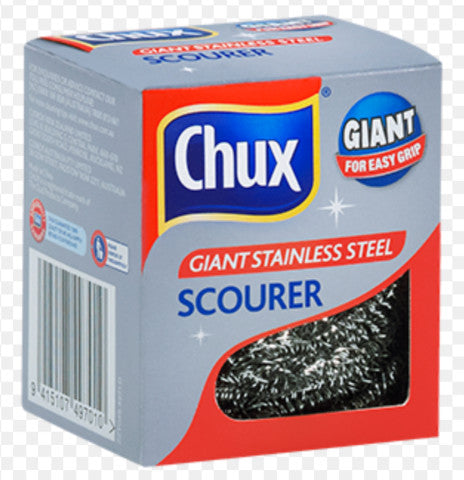 Giant Stainless Steel Scourer | 1 Scourer | Chux | YG-004609-PD-017034