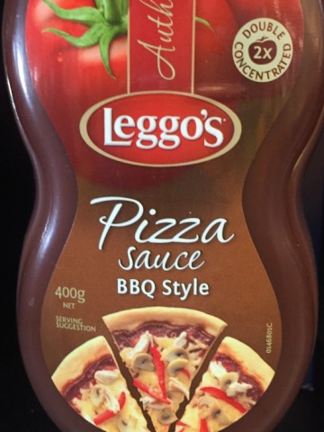 Pizza Sauce Bbq Style Squeezie | 400g | Leggo's | YG-004767-PD-015854
