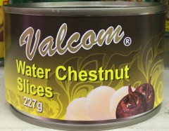Water Chestnut Slices | 227g | Valcom | YG-005754-PD-014669