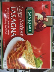Large Instant Lasagna | 250g | San Remo | YG-010168-PD-052246