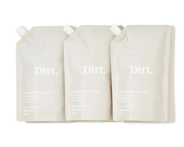 Wool And Delicate Wash Refill Bundle | 1350ml - 90 Loads | The Dirt Company | YG-011114-TDC-006440