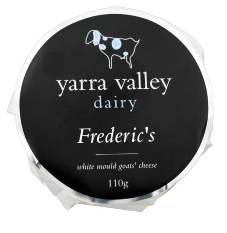 Frederic's White Mould Goats' Cheese | 110g | Yarra Valley Dairy | YG-011570-PD-016308