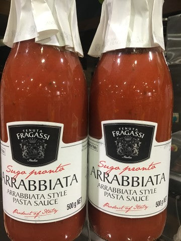 Arrabbiata Style Pasta Sauce | 500g | Tenuta Fragassi | YG-000726-GFV-002226