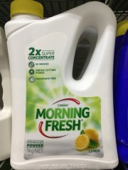Super Concentrate Lemon Fresh Dishwasher Powder | 1kg | Morning Fresh | YG-007802-PD-052977