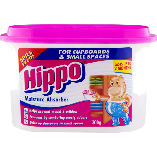 Hippo Closet Container Moisture Absorber Small Spaces | 300g | Hippo | YG-005398-PD-017650