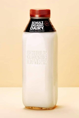 Full Cream Milk - Returnable Glass Bottle | 1L | Schulz Organic Dairy | YG-010862-SOD-002749