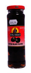 Pitted Black Olives | 135g | Figaro | YG-003862-NCQ-007676