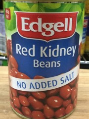 Edgell Red Kidney Beans No Added Salt | 400g | Simplot Australia Pty Ltd | YG-010085-PD-051973
