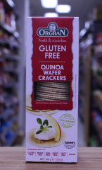 Quinoa Wafer Crackers Gluten Free | 100g | Organ | YG-007148-PD-019576
