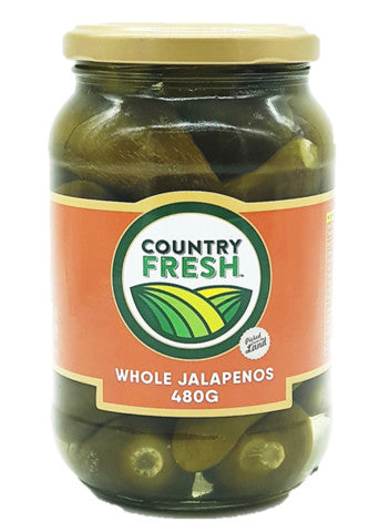 Whole Jalapeños | 480g | Country Fresh | YG-004716-PD-017079