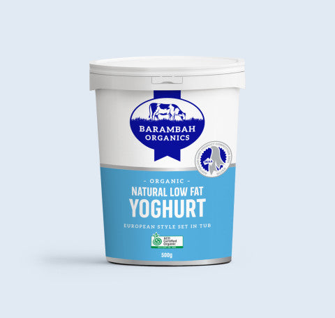 Low Fat Natural Yoghurt | 500g | Barambah Organics | YG-012297-RO-006713
