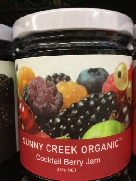 Organic Cocktail Berry Jam | 310g | Sunny Creek Organic | YG-012087-RO-022548