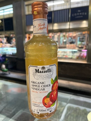 Organic Apple Cider Vinegar 500ml | Bottle | Mazzetti | YG-011224-EPC-000284