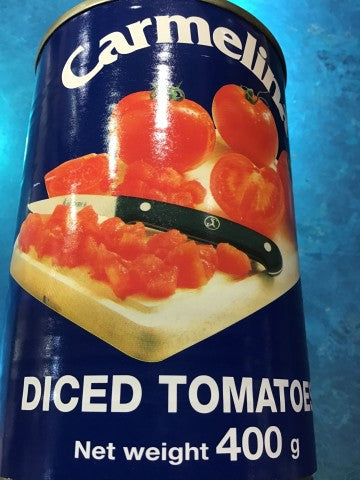 Diced Tomatoes | 400g | Carmelina | YG-000811-GFV-002152