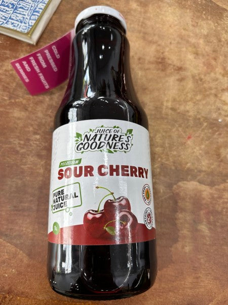 Sour Cherry (natural Juice) | 1kg | Juice Of Nature's Goodness | YG-012326-FFF-010328