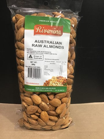 Raw Almonds | 500g | Riverina | YG-000505-GFV-005368