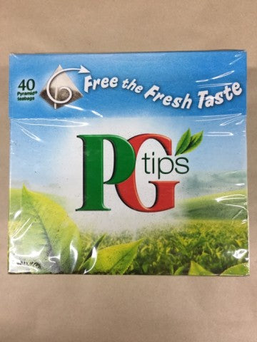 Original Pyramid Tea Bags | 40 Tea Bags | Pg Tips | YG-004856-PD-015745