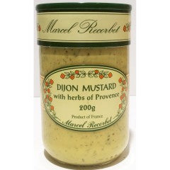 Dijon Mustard With Herbs Of Provence | 200g | Marcel Recorbet | YG-003955-NCQ-007697