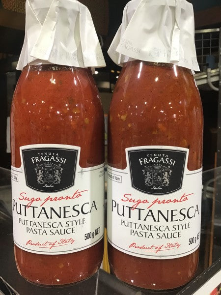 Puttanesca Style Pasta Sauce | 500g | Tenuta Fragassi | YG-000568-GFV-002227