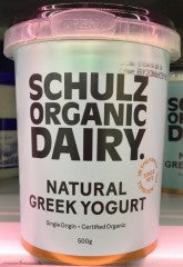 Organic Natural Greek Yoghurt | 500g | Schulz Organic Dairy | YG-005704-PD-014744