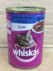 Whiskas Loaf With Sardines & Tuna | 400g | Mars Pet Care | YG-007587-PD-051217