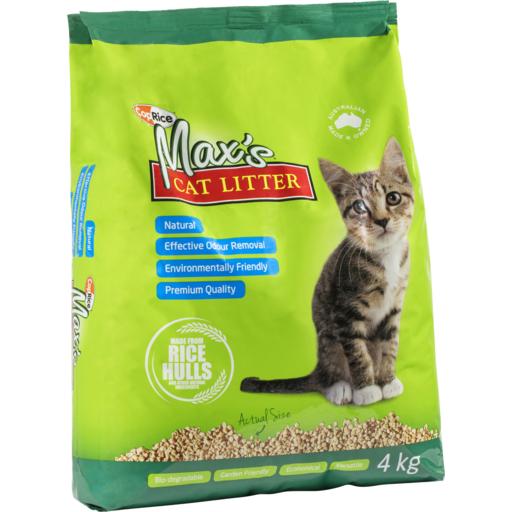 Max's Cat Litter | 4kg | Coprice | YG-011718-PD-005328
