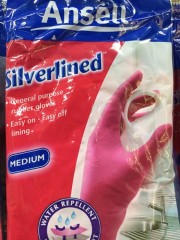 Pink Silverlined Gloves Medium | M Gloves | Ansell | YG-007676-PD-052643