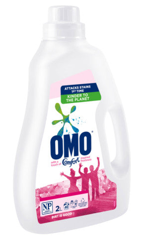 W/ A Touch Of Comfort Laundry Liquid | 2l | Omo | YG-010615-PD-016733