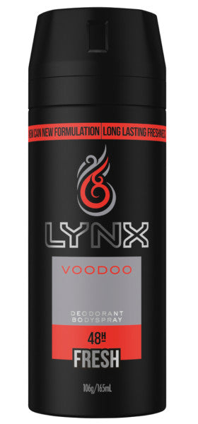 Voodoo Fresh Deodorant Bodyspray | 165ml | Lynx | YG-010616-PD-016734