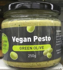 Vegan Pesto Green Olive | 250g | Gorgeous George Probiotics | YG-005380-PD-017482