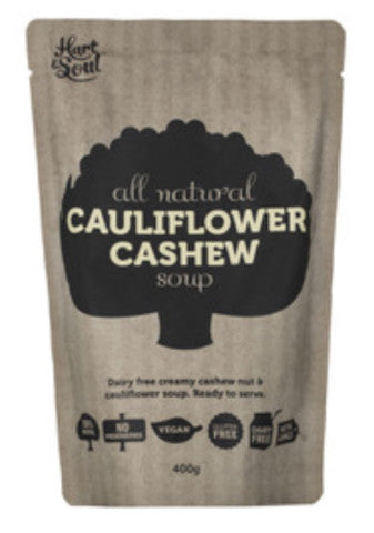 All Natural Vegan Cauliflower Cashew Soup | 400g | Hart & Soul | YG-004944-PD-017409