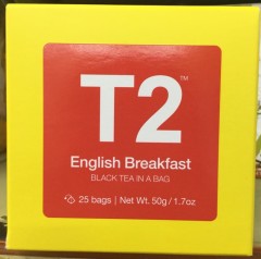 English Breakfast Tea | 25 Bags | T2 | YG-005553-PD-018158