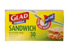 Sandwich Bags | 30 Pack 18 x 17 | Glad | YG-010226-PD-052807