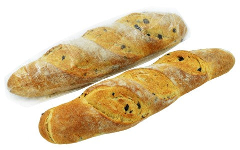 Sourdough Olive Baguette | 1 Baguette | Piedemonte's | YG-005073-PD-015551