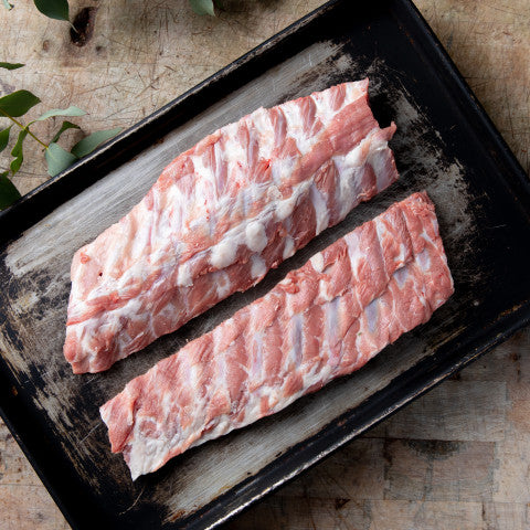 Berkshire Pork Ribs (Vacuum Sealed) | Each Rack ≈ 500g | YG-000439-GMB-002329