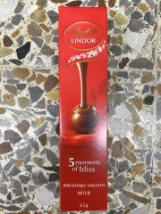 Lindor Milk Choc 5pk | 62g | Lindt | YG-007705-PD-052290