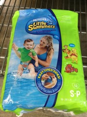 Little Swimmers Disposable Swimpants Small 7-12 Kg | 12 Swimpants | Huggies | YG-009501-PD-011190