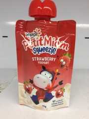 Yoghurt Squeezie Strawberry | Each | Yoplait | YG-007555-PD-053273