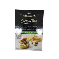 Rosmary & Garlic Crustini | 120g | Always Fresh | YG-007355-PD-023781