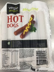 Meat Free Classic Hot Dogs | 300g | Vegie Delights | YG-006534-PD-048585
