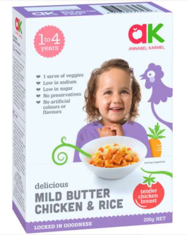 Delicious Mild Butter Chicken & Rice | 1 Serving | Annabel Karmel | YG-004427-PD-016175