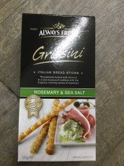 Rosemary & Sea Salt Grissini Italian Breadsticks | 125g | Always Fresh | YG-007231-PD-052793