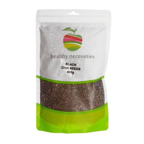 Black Chia Seeds | 400g | Healthy Necessities | YG-005065-PD-017415