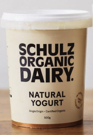 Organic Natural Yoghurt | 500g | Schulz Organic Dairy | YG-012222-SOD-002811