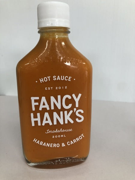 Habanero & Carrot Hot Sauce | 200ml | Fancy Hank's | YG-003986-NCQ-007520