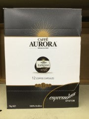Medaglia D'oro Espresso Coffee Capsules | 12 Capsules | Caffe Aurora | YG-008457-PD-020694