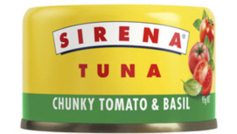 Tuna Chunky Tomato & Basil | 95g | Sirena | YG-005068-PD-004860