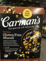 Crispy Deluxe Gluten Free Fruit & Nut Muesli | 400g | Carman's | YG-009737-PD-051877