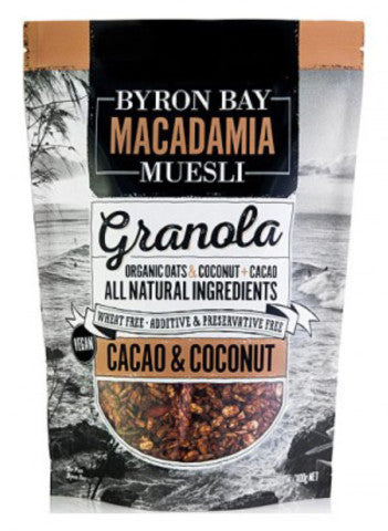 Macadamia Muesli Granola Cacao & Coconut | 400g | Byron Bay Muesli | YG-004694-PD-015629