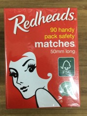 Matches Handypack | 3 Pack | Redhead | YG-007856-PD-052339